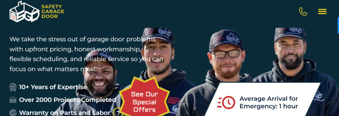 Safety Garage Door – California Garage Door Company