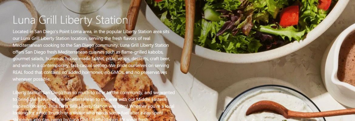 Luna Grill Liberty Station